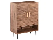 Shoe Storage Cabinet KEITH Dark Brown_1144240
