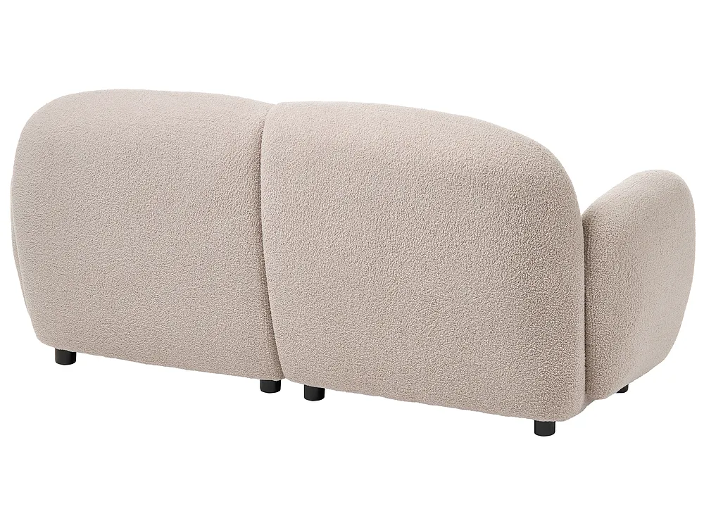 Sofa 3 Seater JULE Boucle Beige_1125973