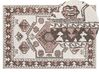 Teppich Wolle mehrfarbig 140 x 200 cm TOMARZA_836879