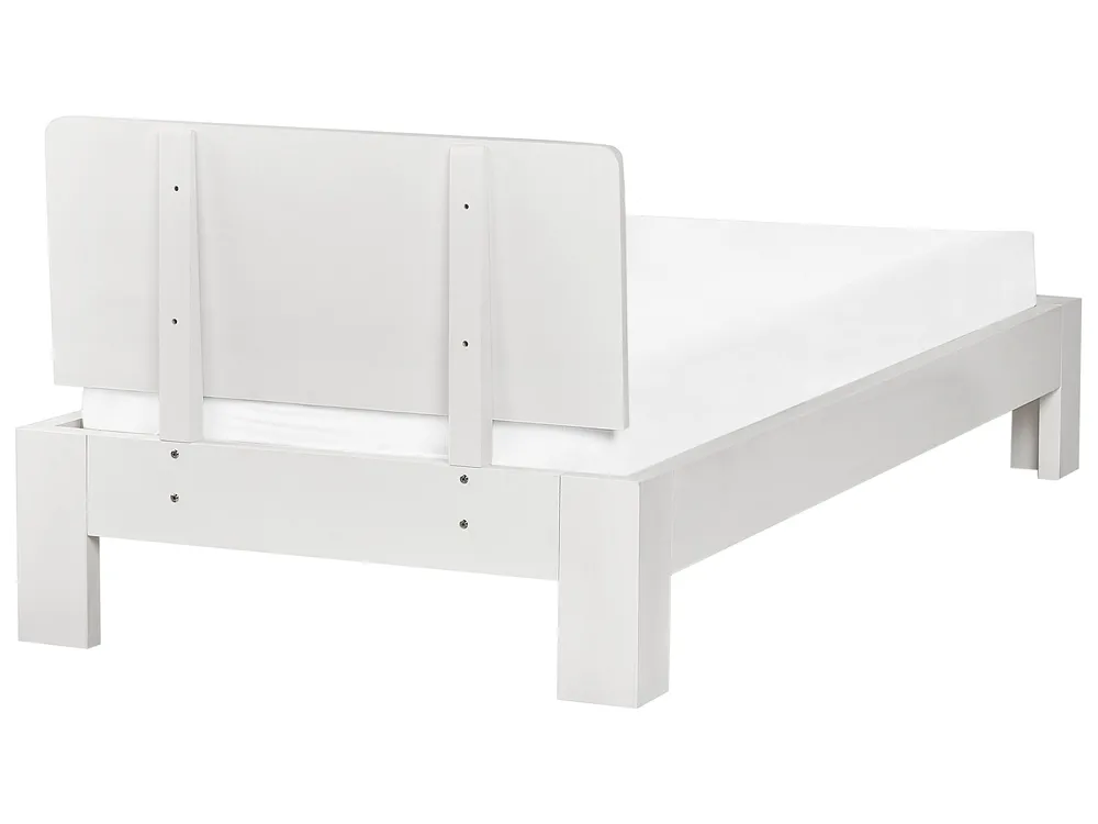 Bed Pine Wood ROYAN 90 x 200 cm (EU Single) White_925881