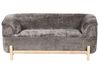 Sofa dla 2 osób ALNOR Szenil Brązowy