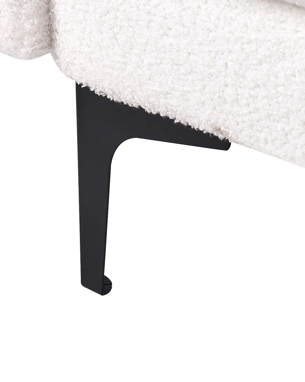 Armchair ALNES Boucle White_953586