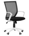 Állítható magasságú fekete irodai szék RELIEF_680314