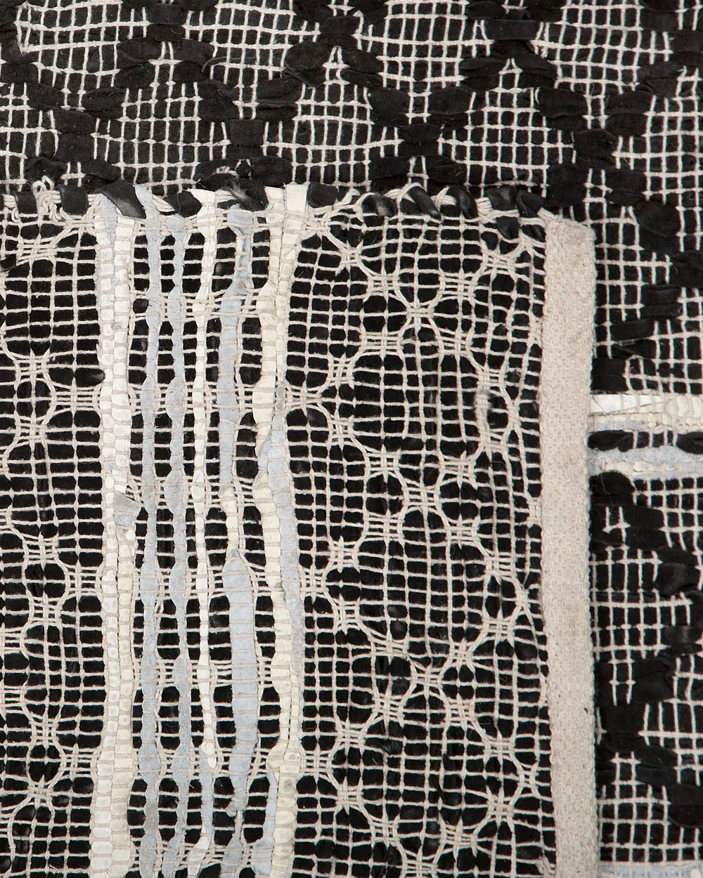 Tappeto FEHIMLI Nero 140 x 200 cm Pelle naturale_757899