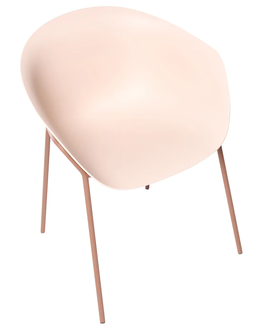 Set di 2 sedie da giardino METEORA Materiale sintetico Beige_1045326