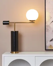 Table Lamp HONDO Stone Black_866942