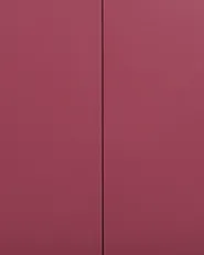 Szafka ze szklanymi drzwiami NEWPORT 115 cm Metal Bordowy_958004