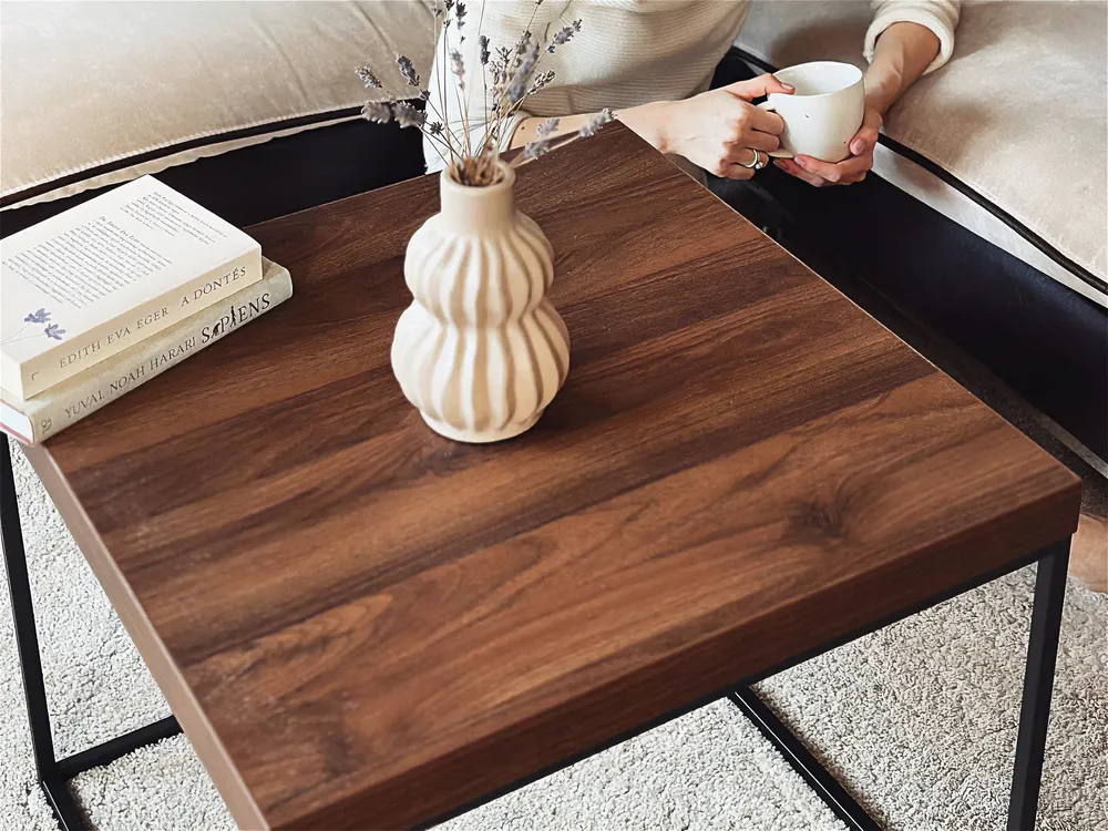Side Table DELANO Dark Brown_885195