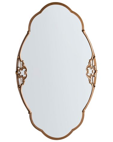Wandspiegel EPANNES 49 cm 84 cm Gold