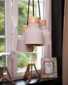 3 Light Cluster Pendant Lamp Grey BAHT_815331