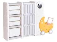 Toy Storage Organiser MOONBI 94 cm Off-White_1123648