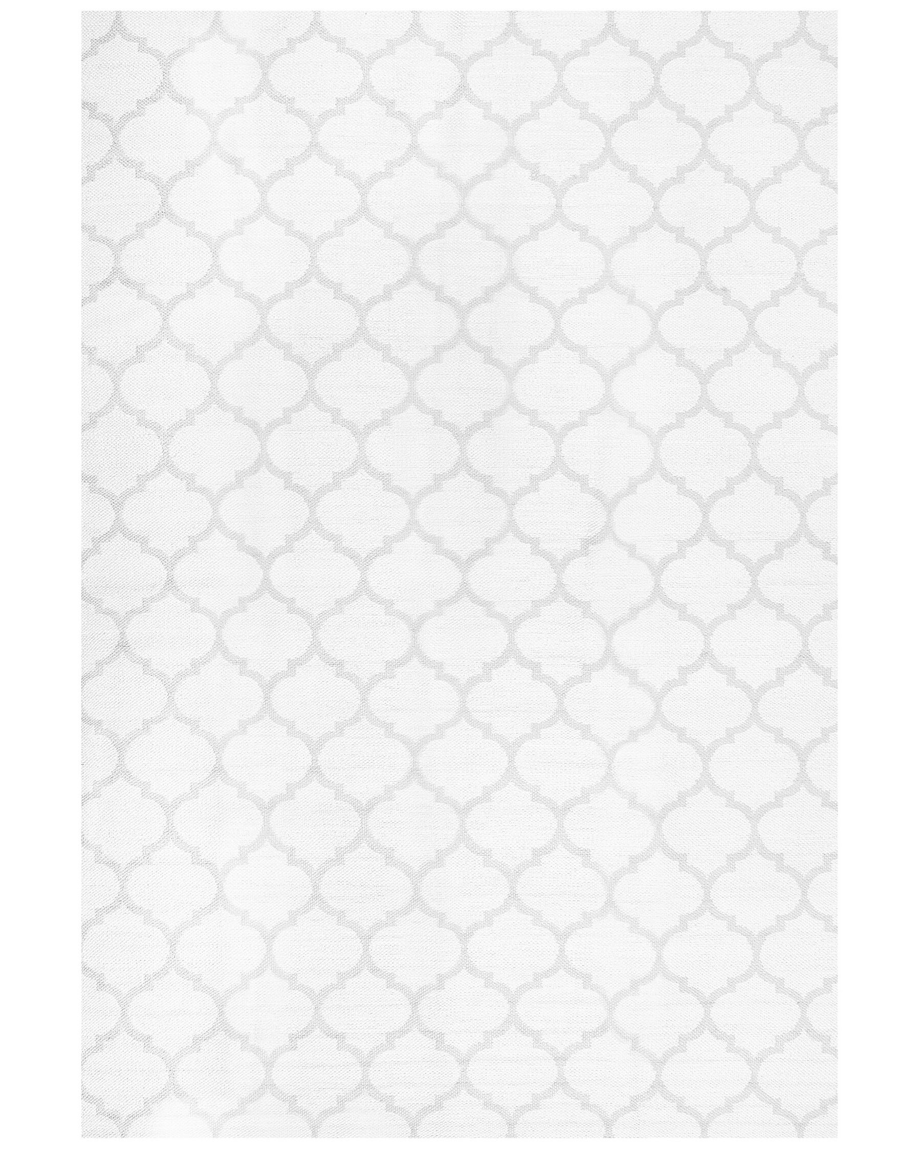 Vloerkleed polyester grijs 160 x 230 cm AKSU_739067