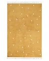 Rug ASTAF Mustard 140 x 200 cm Cotton
