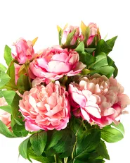 Artificial Flower Bouquet COLARES 62 cm Pink_1028459