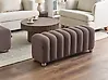 Banc rembourré IDYLLWILD Bouclé Marron