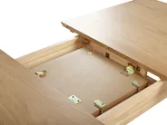 Stół do jadalni rozkładany MADOX Dąb jasny 120/150 cm 75 cm_879077