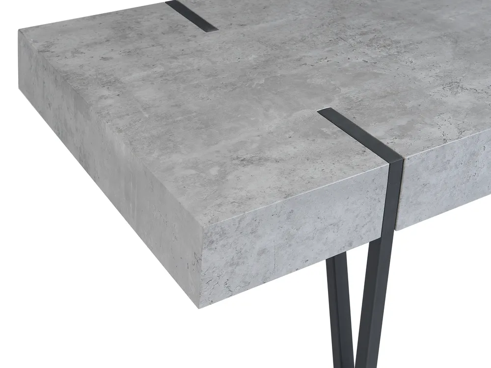 Coffee Table ADENA Grey Concrete Effect_746956