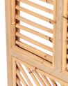 Folding Rattan 3 Panel Room Divider 117 x 180 cm Natural LAMEZIA_866495