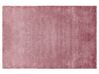 Alfombra de viscosa rosa 140 x 200 cm GESI II_837734