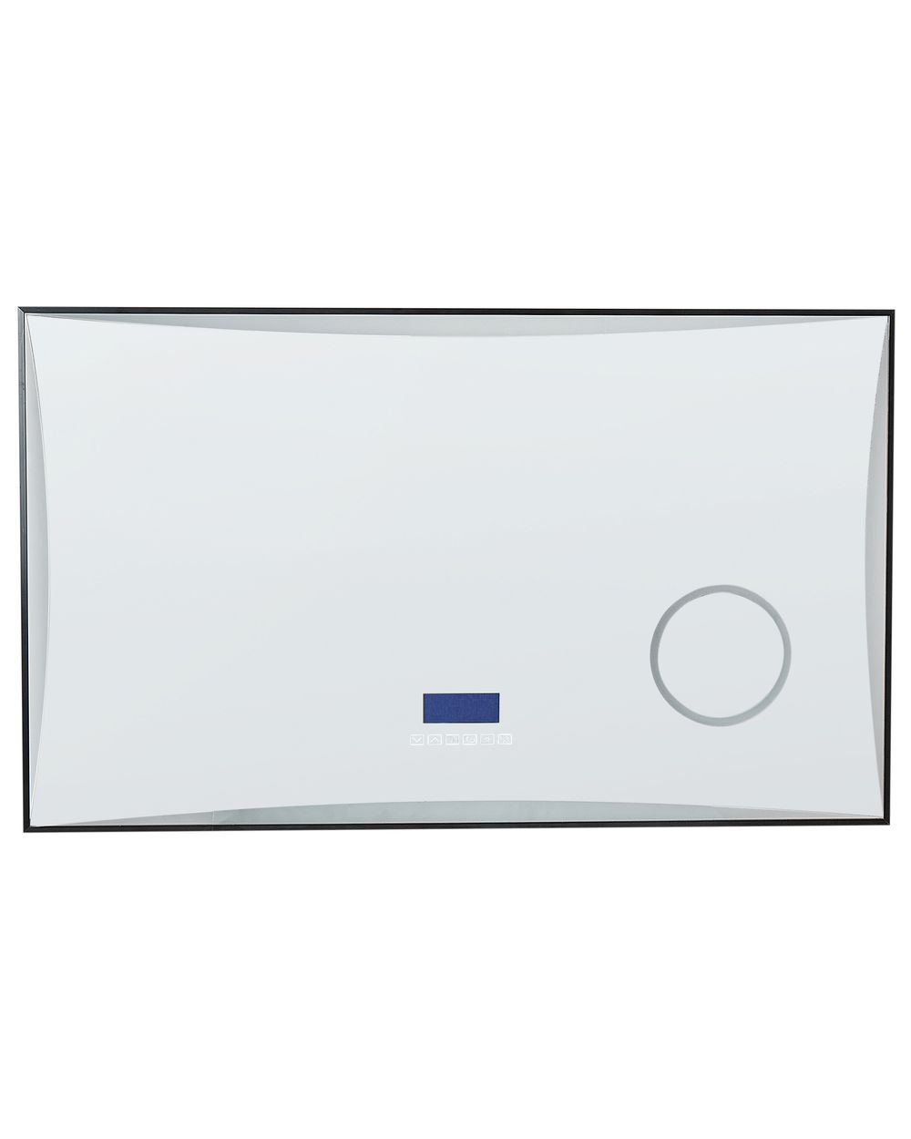 Miroir de salle de bain LED ONLAY 100 cm 60 cm Argenté