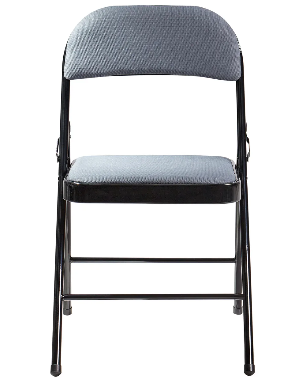 AANBIEDING 50 Klapstoelen Chroom Zwart met opslagkar - Meubelfabriek