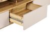 Mueble TV madera clara/beige 160 x 40 cm ANTONIO_843787