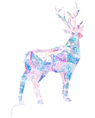 Decorazione per esterni Smart LED con App POLARIS 90 cm Renna Multicolore_887163