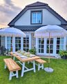 Garden Market Parasol ⌀ 1.5 m White MONDELLO_871248