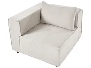 Modulo Angolare AXEBO Bouclé Bianco sporco_1075171