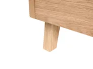 Bett mit Lattenrost WIZERNES 140 x 200 cm Helle Eiche_979991