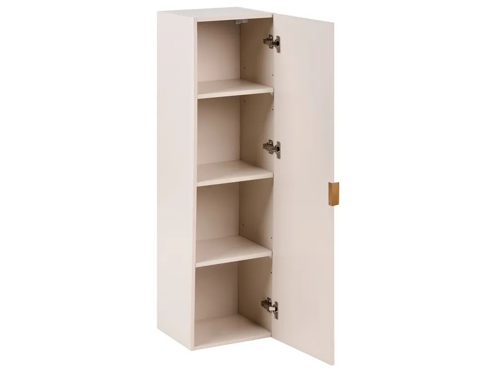 Bathroom Wall Mounted Cabinet TOTORANI 35 cm Beige_1125532