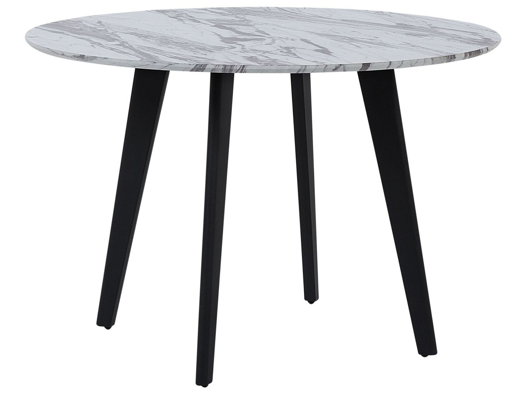 Tavolo da pranzo effetto marmo ⌀ 110 cm MOSBY_757690