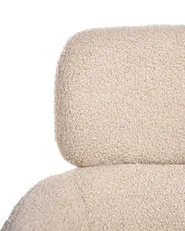 Desk Chair ALENA Boucle Light Beige_1083708