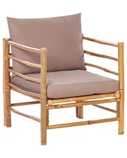 Garden Armchair CERRETO Bamboo Taupe_908786
