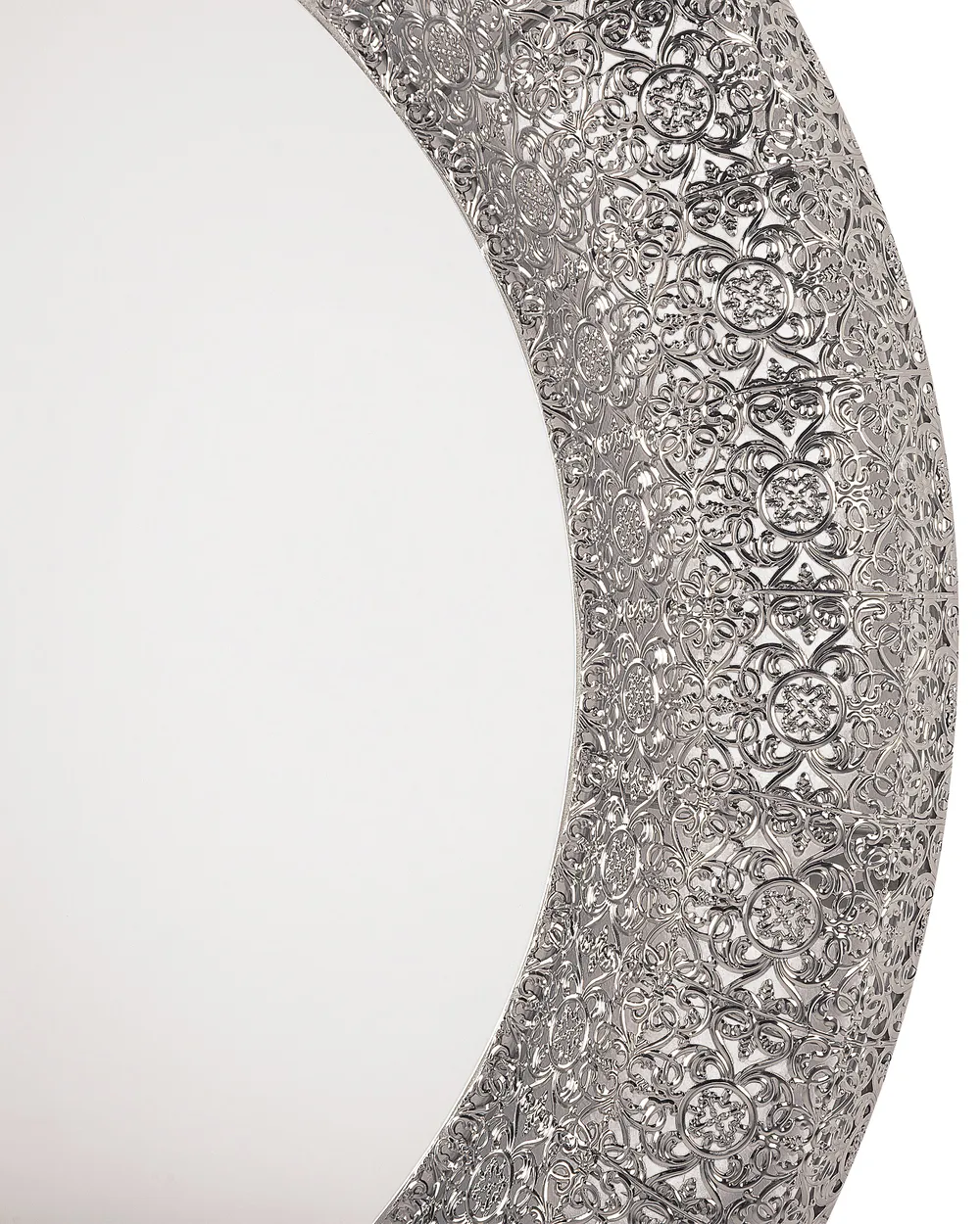Wall Mirror CHANNAY 80 cm 80 cm Metal Silver_704577