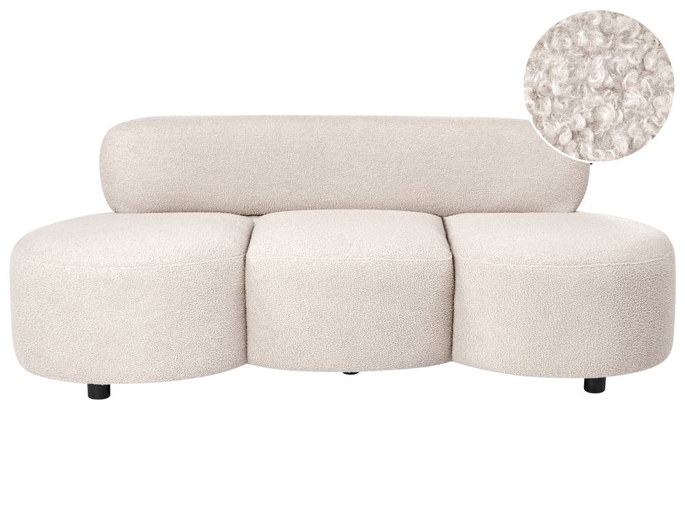 Sofa 3-Sitzer BLAVAND Bouclé Beige