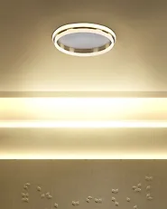 Lampadario a LED TAPING Metallo Oro_1178257