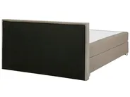 Boxspringbett Samtstoff CONSUL 160 x 200 cm Hellbeige_736367