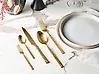 Besteckset 30-teilig BIGOLI Gold
