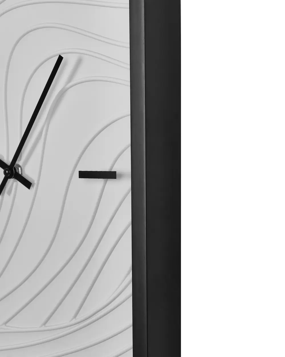 Horloge murale MOLIENS 32 cm Blanc/noir_1151152