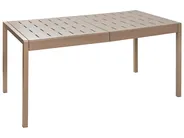Garden Dining Table BARTICA 154 cm 84 cm Brown_992996