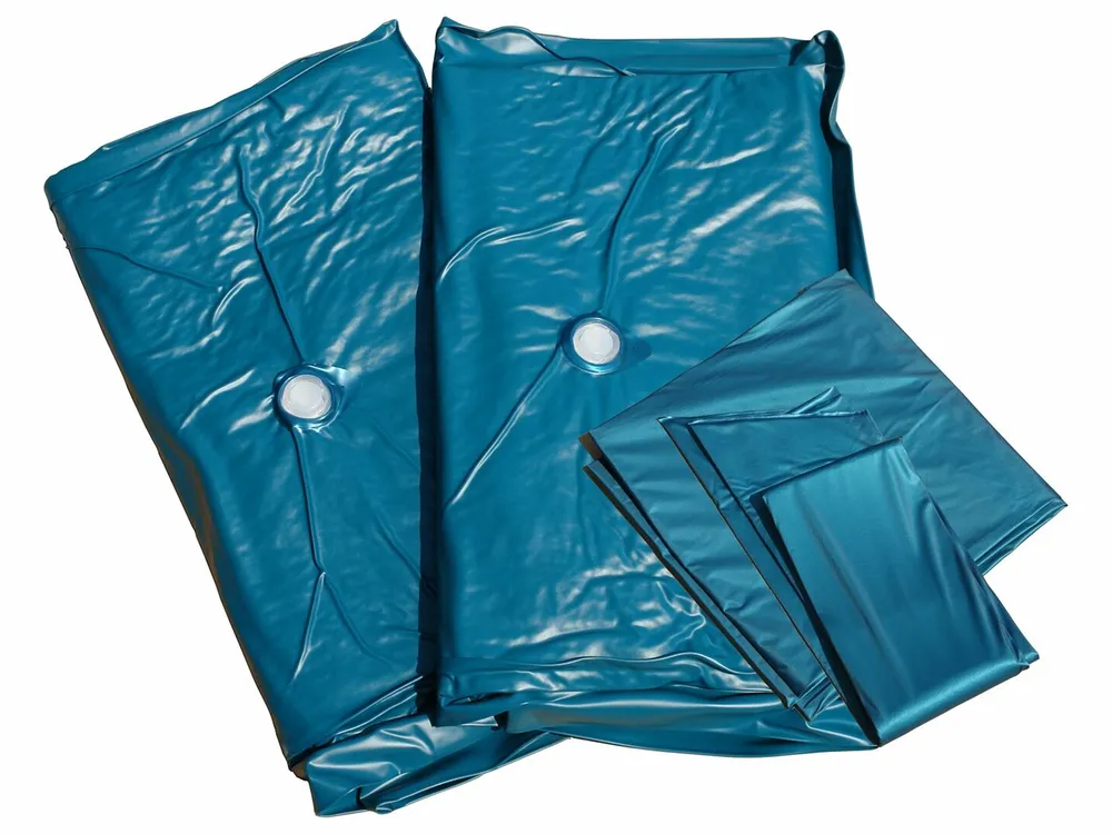 Waterbed Velvet AVALLON 180 x 200 cm (EU Super King) Navy Blue_846982