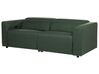 Sofa z elektryczną funkcją relaksu z ładowarką zielona ULVEN_925569