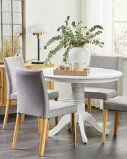 Set di 2 sedie da pranzo PHOLA Grigio_850755