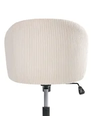 Office Chair MILES Corduroy Off-White_1042888