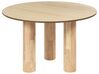 Stół do jadalni okrągły ⌀ 120 cm jasne drewno ORIN_868120