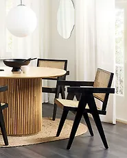Sedia da pranzo WESTBROOK Mogano Nero_1171382
