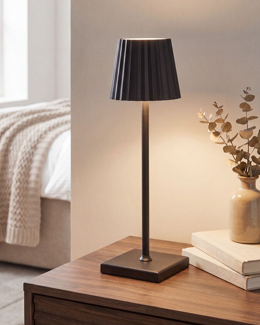 Table Lamp POMBEIRO Metal Black