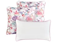 Set of 3 Outdoor Cushions VIVID Floral Pattern Multicolour_979787