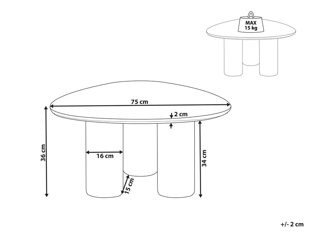 Coffee Table DACOMA Black_941940